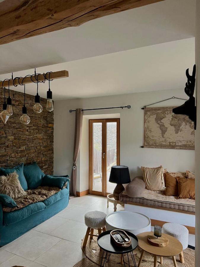 Bel Appartement 8 Personnes A Saint Chaffrey Exterior foto